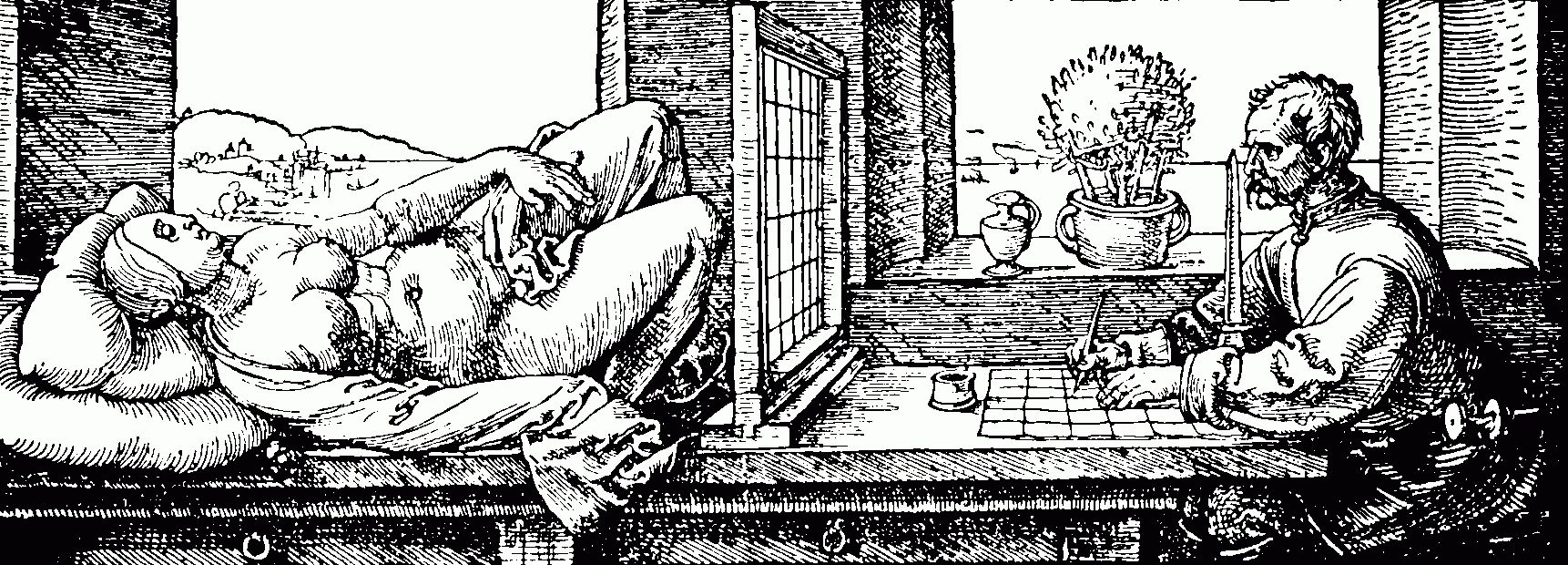 Perspektivní metoda Albrechta Dürera...